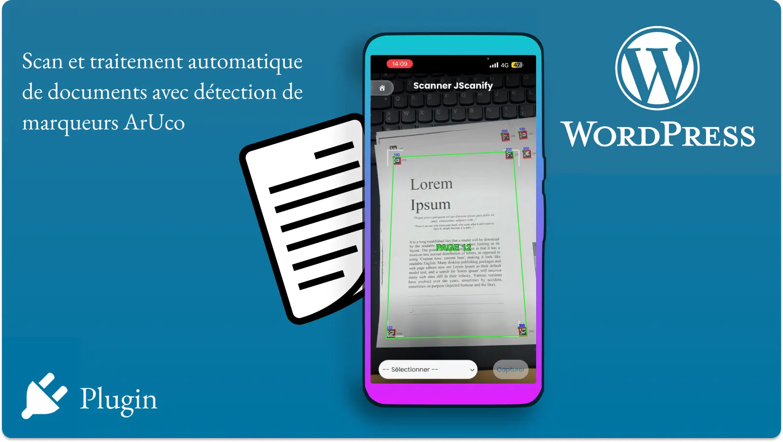 Scanner plugin WP